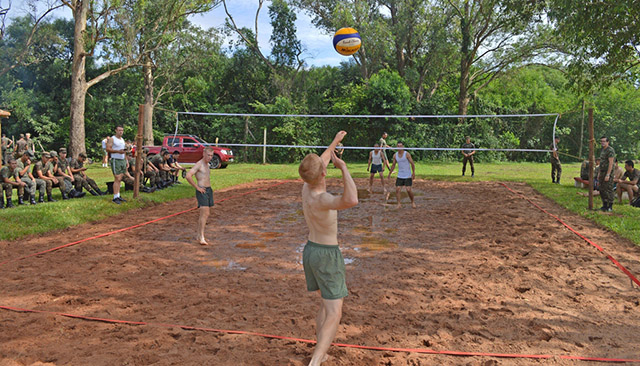 Esquadrão de Comando e Apoio venceu a competição de vôlei