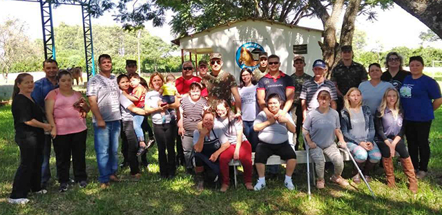 Grupo reunido no último encontro do ano